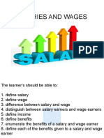 BUSMATH Salaries and Wage