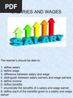 BUSMATH Salaries and Wage