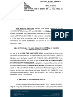 Ação de reparação por dano moral em decorrência de falha na prestação de serviço de home care