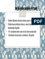 Desventajas de La Educación Virtual