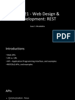 INF221 - Web Design & Development: REST: Isaac S. Mwakabira