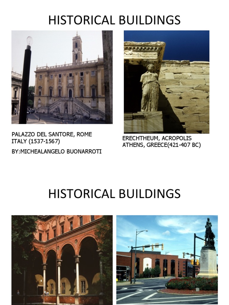 Historical Buildings | PDF | Florence | Rome