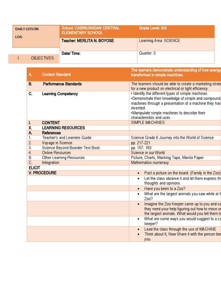 Understanding Simple Machines A Lesson on Levers, Pulleys, Planes and