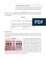 Karl Popper Debate Format: CJV - DE Debating in English - Mini Research Project April 13th, 2021