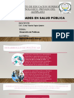 Actividades en Salud Pública: Instituto de Educacion Superior Tecnologico Privado Del Altiplano