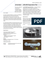 Evaporation Pan