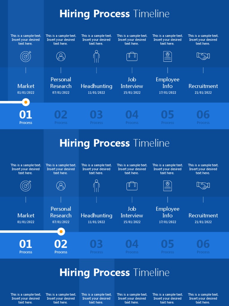 Hiring Process Timeline Template | PDF | Recruitment | Secondary Sector ...