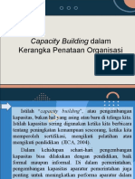 Capacity Building Dalam: Kerangka Penataan Organisasi