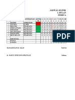 Jadwal Klinik L Bulan Februa