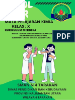 Mata Pelajaran Kimia Kelas: X: Sman N 4 Tarakan