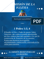 La Misión de La Iglesia: Nuestra Gran Responsabilidad