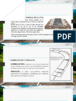 Seccion Transversal de La Via