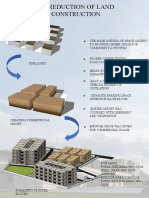 Concept: Reduction of Land Usage For Construction