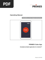 Cube App Operating Manual