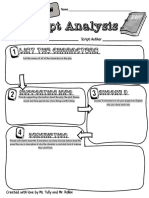 Script Analysis: List The Characters