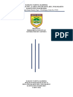 Proposal Bantuan Karisma (Genset) 2022