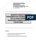 Senarai Semakan Pengemukaan Permohonan Kelulusan Permit Bangunan Sementara Di Tapak Bina