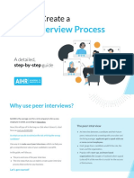 Peer Interviewing Playbook