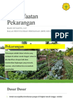 Manfaat Pemanfaatan Pekarangan untuk Ketahanan Pangan dan Penghasilan Rumah Tangga