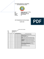 Log Book Perawat Terampil: Upt Puskesmas Siantan Hilir