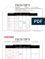 Tech Tip'S: Revision: 2/17/2017