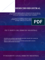 Derecho Registral