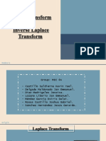 Laplace Transform & Inverse Laplace Transform