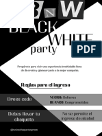 Fiesta Blanco y Negro