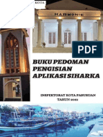 Buku Pedoman Pengisian Aplikasi SIHARKA