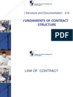 Fundamentals of Contract Structure