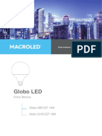 Led Globo 14 - 18W Macroled