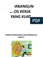 Membangun Etos Kerja Yang Kuat