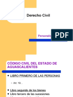 Derecho Civil: Personalidad y Persona