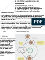 Untuk Organisme Uniseluler, Sel Akan Membelah Menjadi Sel Yang Baru