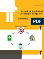JP - PRESENTACIÓN PROTOCOLO DE SEGURIDAD Y EPPs - LAB BIOLOGÍA 2023-1