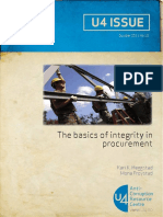 U4 Issue: The Basics of Integrity in Procurement