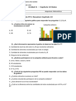 Unidad 4: - Capítulo 14 Datos