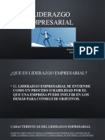 Liderazgo Empresarial: Francisco Gabriel Godinez Alvarez Jorge Uriel Ordoñez Munguia