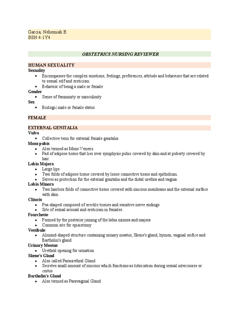 OB CA2 Reviewer PDF Menstrual Cycle Miscarriage