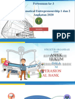 Pert-3-Struktur Organisasi & Aspek Legal Dalam Operasional Bank