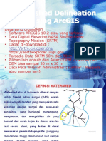 Watershed Delineation Using Arcgis