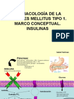 Farmacología de La Diabetes Mellitus Tipo 1. Marco Conceptual. Insulinas