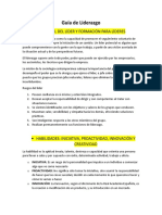 Guía de Liderazgo: - Papel Del Líder Y Formación para Líderes