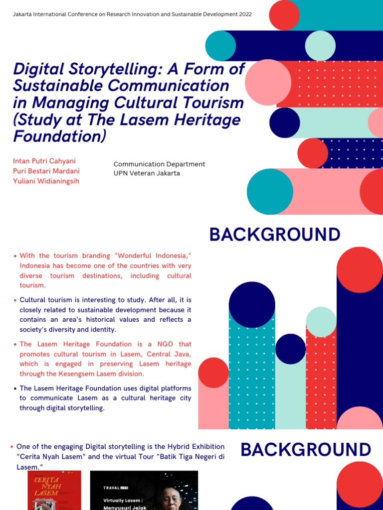 Digital Storytelling in Cultural Tourism | PDF | Tourism | Storytelling
