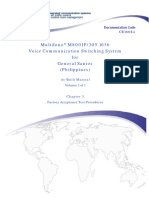 Multifono M800IP/305.1636 Voice Communication Switching System For General Santos (Philippines)