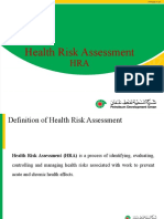 Health Risk Assessment