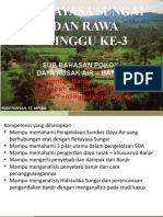 Rekayasa Sungai - Daya Rusak Air - Banjir