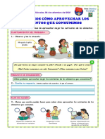 Explicamos Cómo Aprovechar Los Alimentos Que Consumimos: Reto