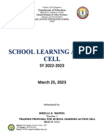 School Learning Action Cell: SY 2022-2023 March 25, 2023