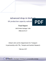 Advanced Drop in Biofuels Uk Production Capacity Outlook 2030